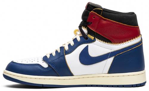 Tenis Air Jordan 1 High Union Los Angeles Blue Toe