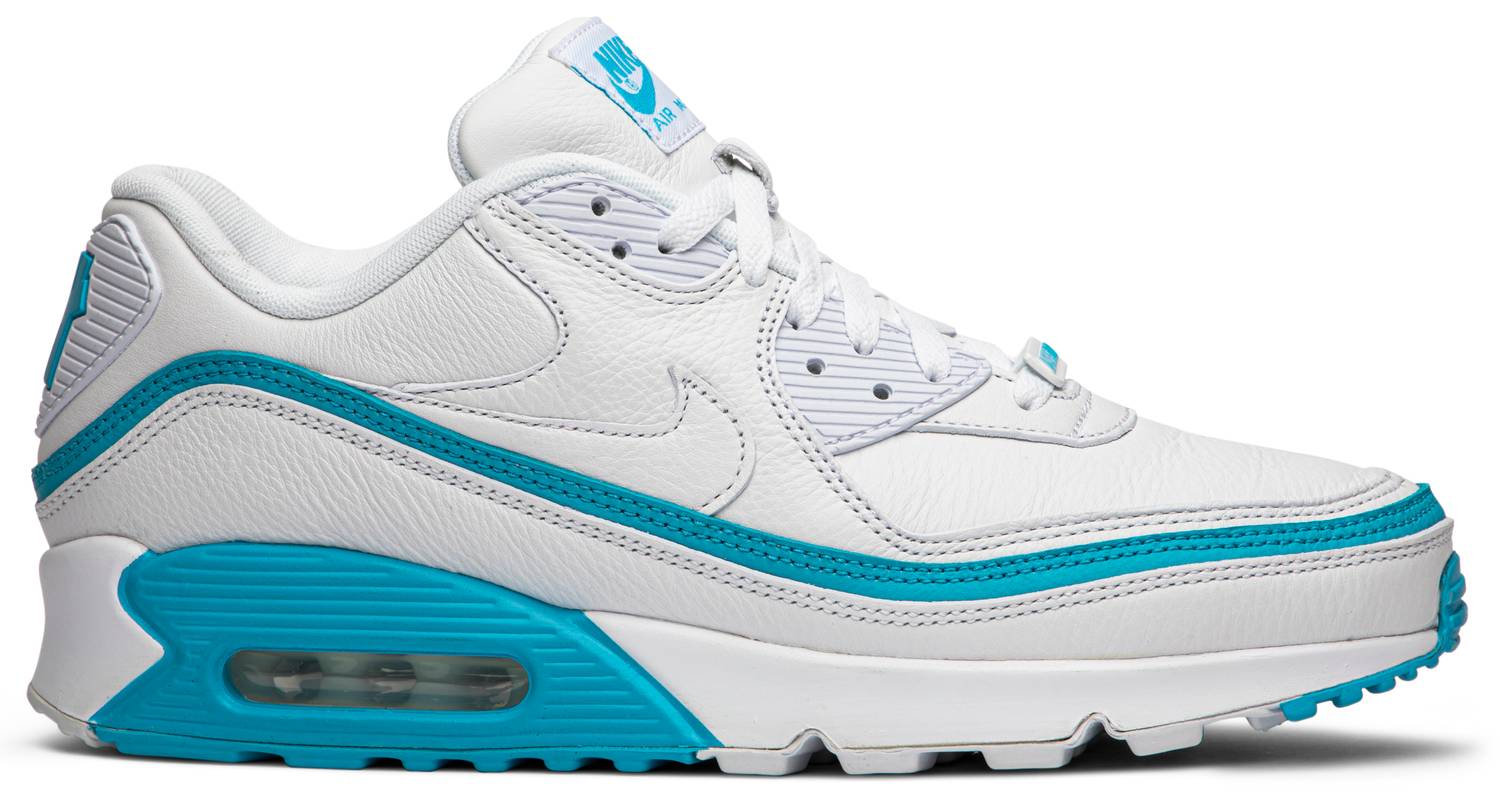 Tenis Nike Air Max 90 Undefeated White Blue Fury