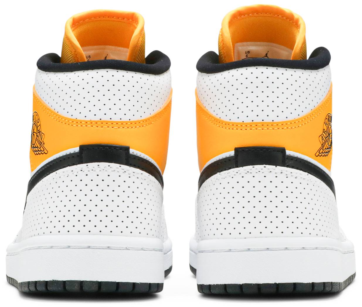 Tenis Air Jordan 1 Mid Laser Orange