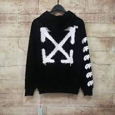 Capucha Off-white   'black Xw'