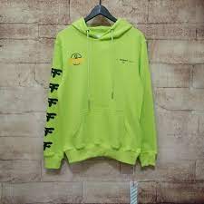 Capucha Off-white   'lime Green Xb'