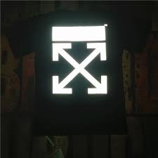Off-white  Black Reflective