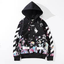 Capucha  Black  X Off-white 'lw Colors'