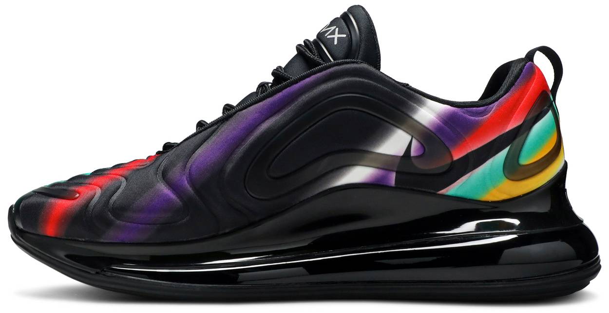 Tenis Nike Air Max 720 Black Neon Streaks