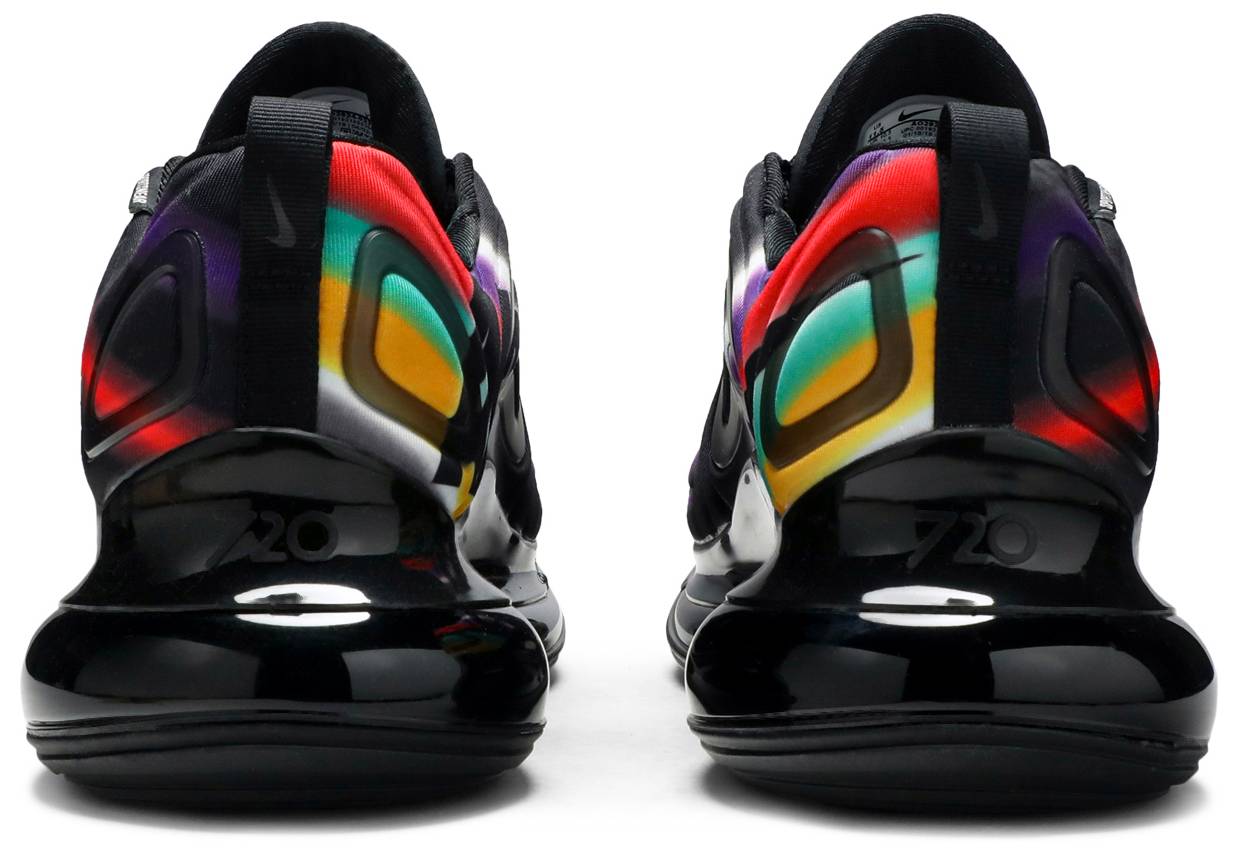 Tenis Nike Air Max 720 Black Neon Streaks