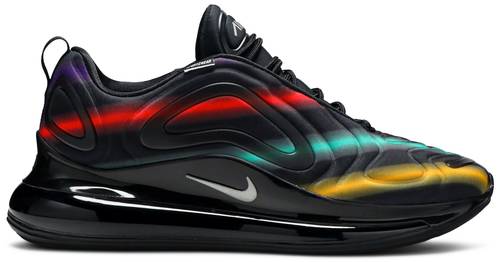 Tenis Nike Air Max 720 Black Neon Streaks