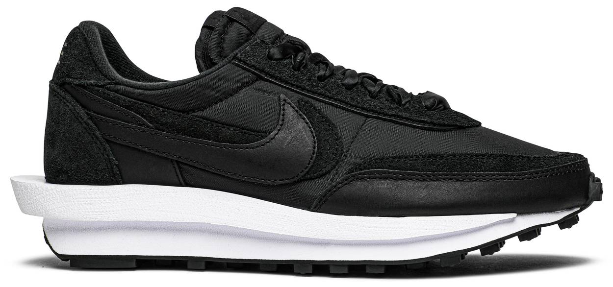 Tenis Nike Waffle Low Sacai Black Nylon