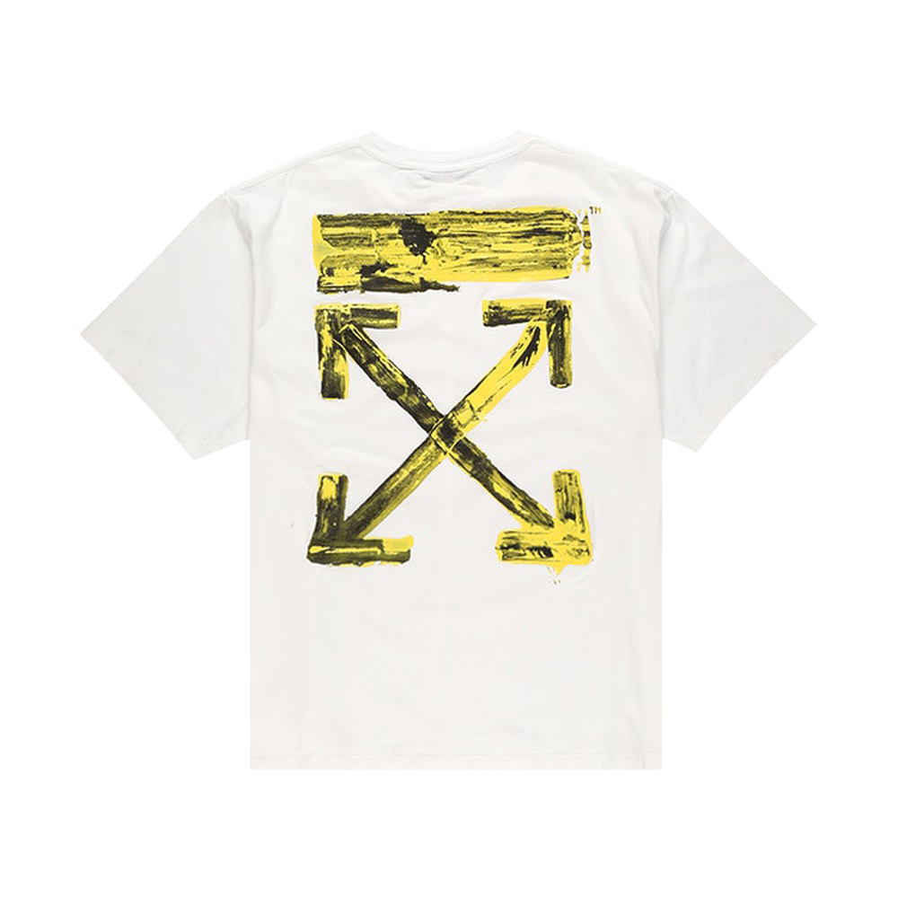  Off White Blanca Tache Amarillo