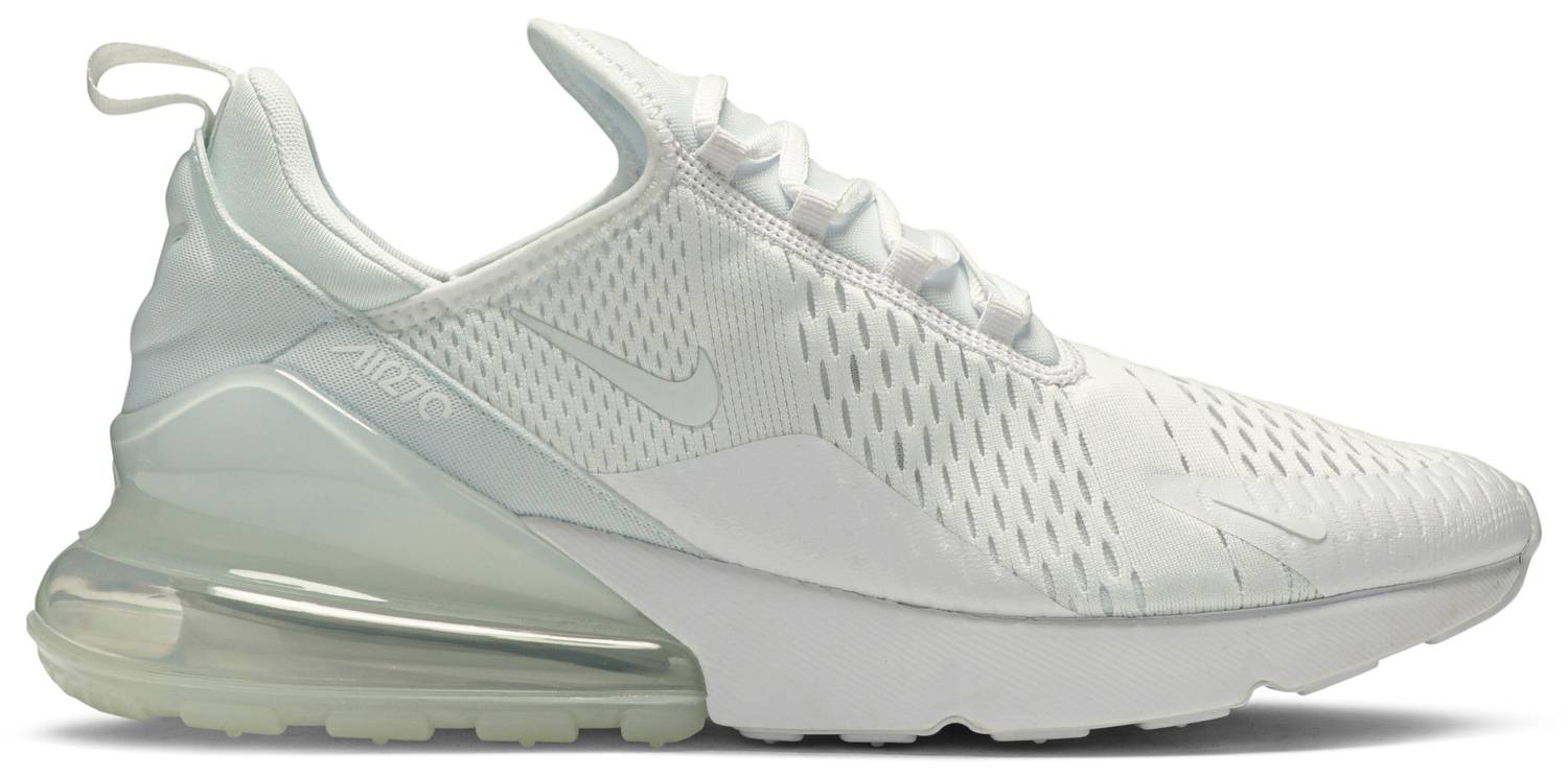 TENIS NIKE AIR MAX 270 TRIPLE WHITE