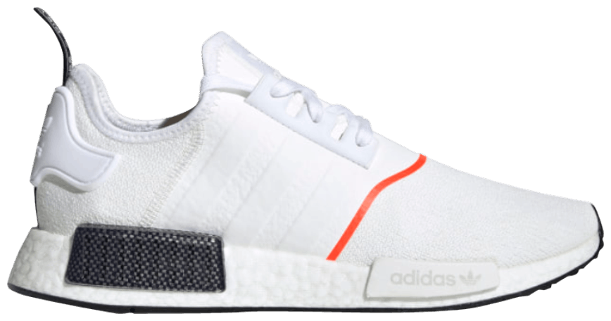 Tenis Adidas Nmd R1 Cloud White Solar Red