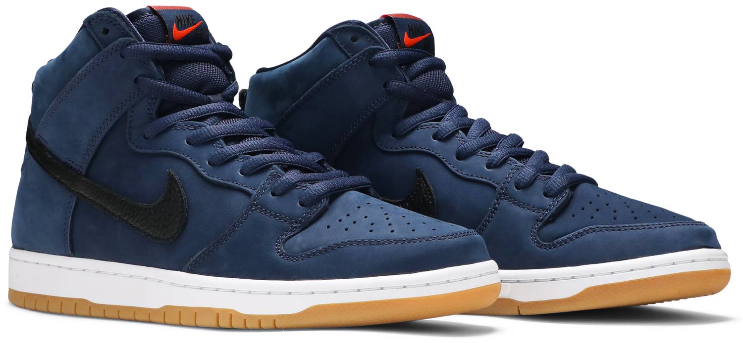 Tenis Nike Sb Dunk High Orange Label Midnight Navy