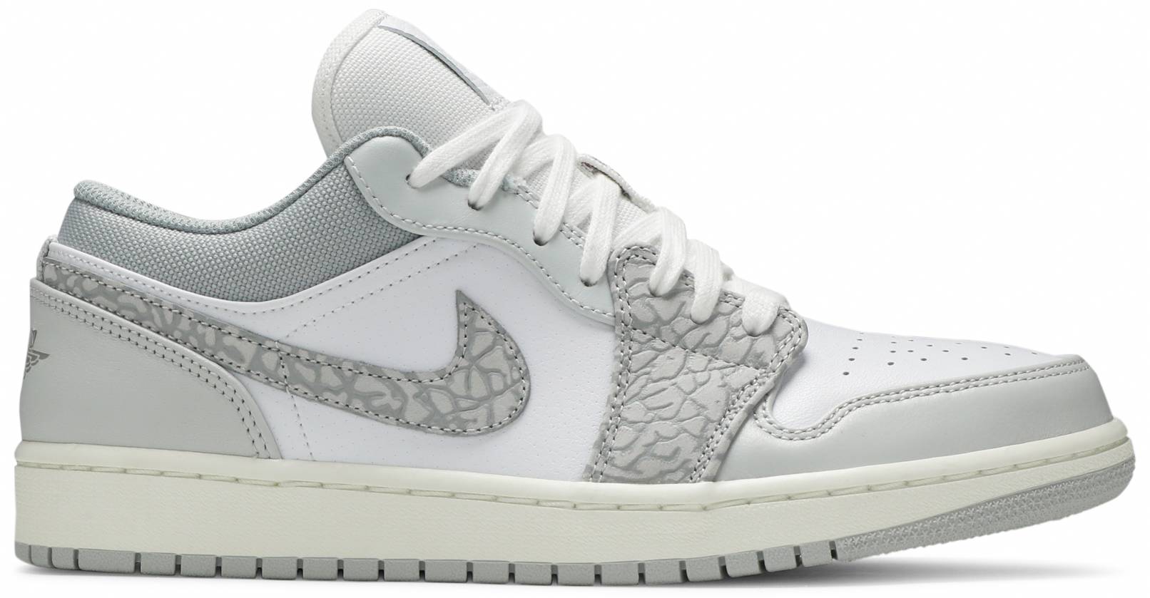 Tenis Air Jordan 1 Low Prm Smoke Grey Elephant