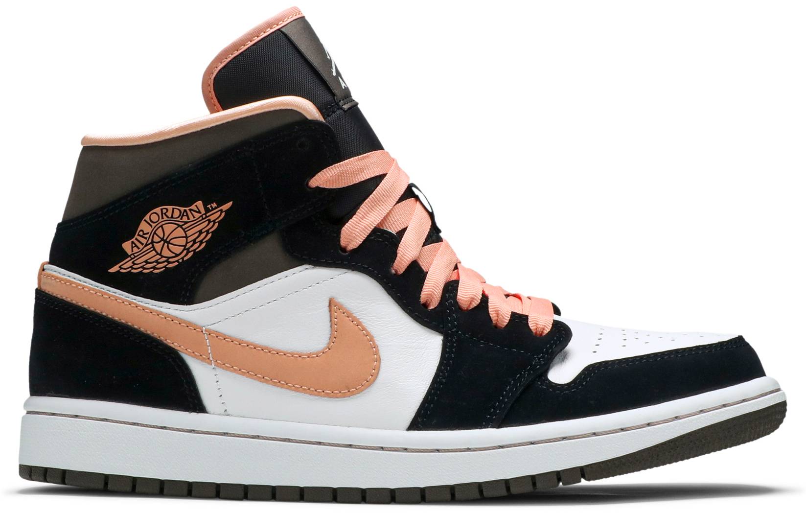Tenis Air Jordan 1 Mid Peach Mocha