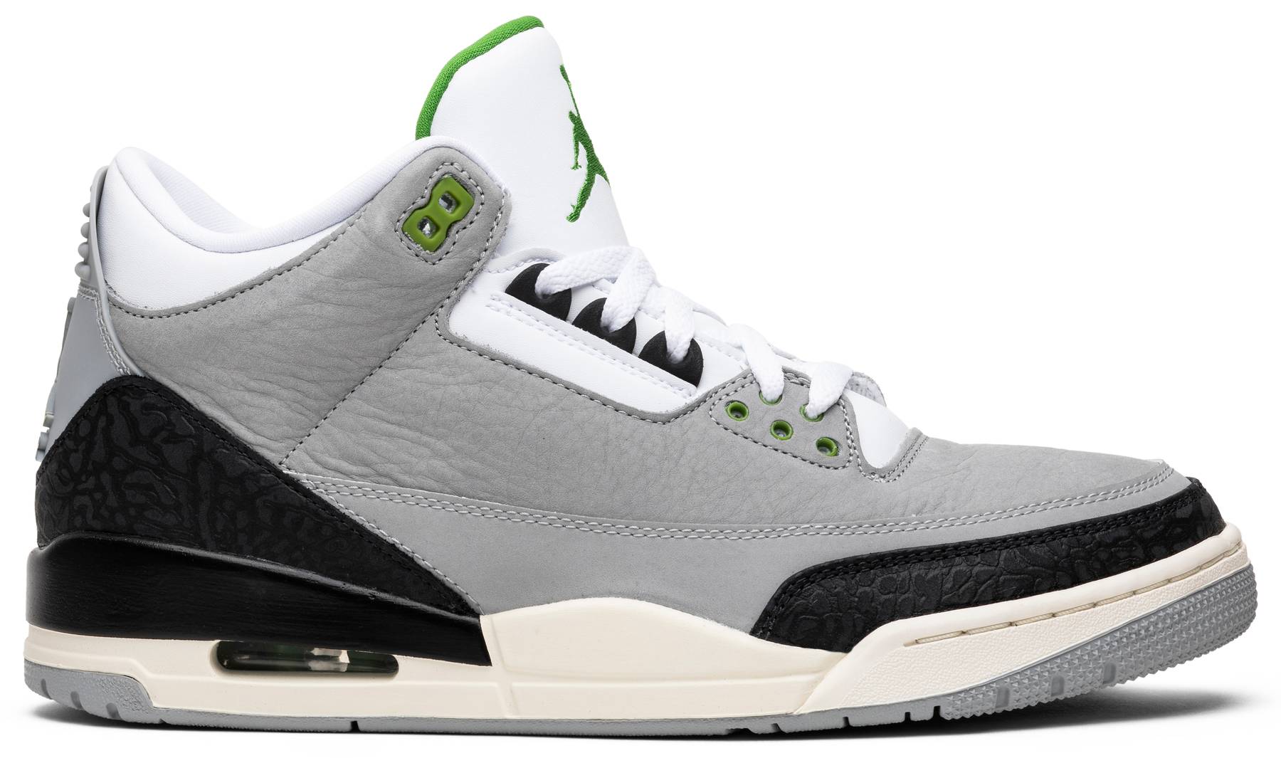 Tenis Jordan 3 Chlorophyll