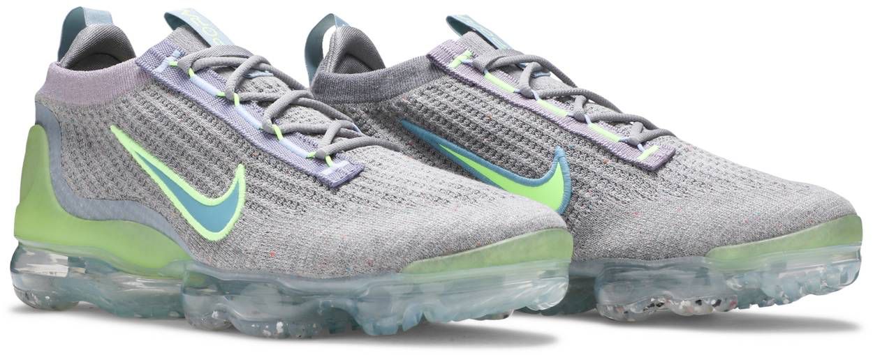 Tenis Nike Air Vapormax Fk Particle Grey Liquid Lime