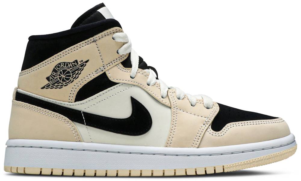 Tenis Air Jordan 1 Mid Barely Orange Light Violet