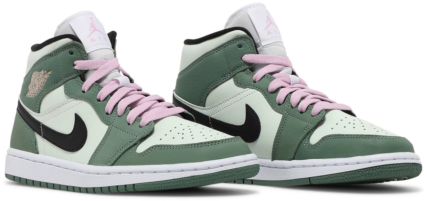 Tenis Air Jordan 1 Mid Dutch Green