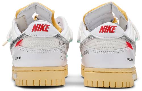 Tenis Nike Dunk Low Off White Lot 1
