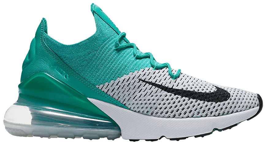 Tenis Nike Air Max 270 Flyknit Clear Emerald