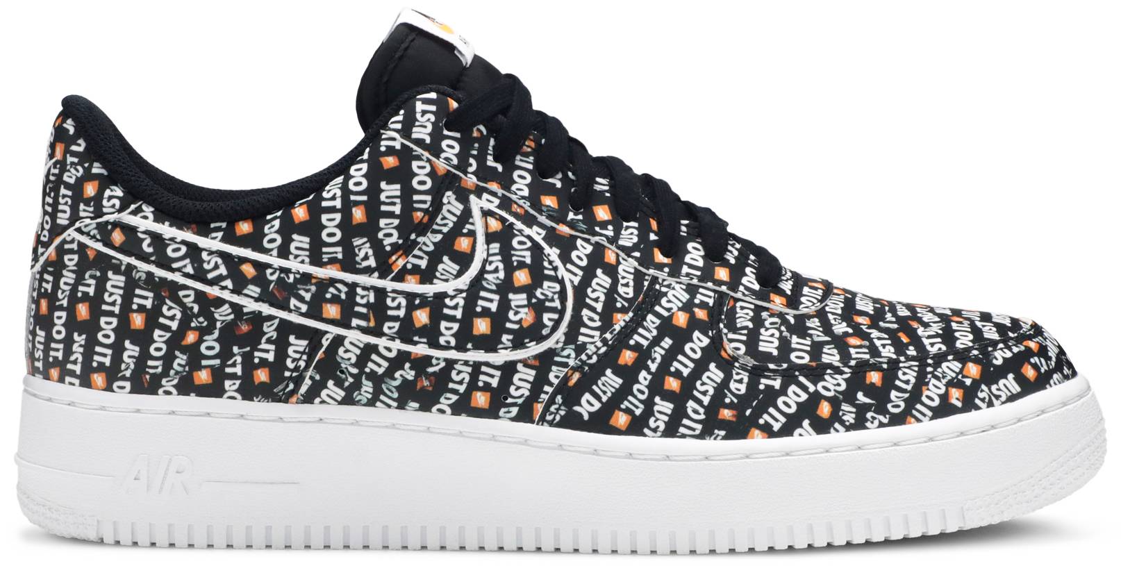 Tenis Nike Air Force 1 Low Just Do It Pack Black