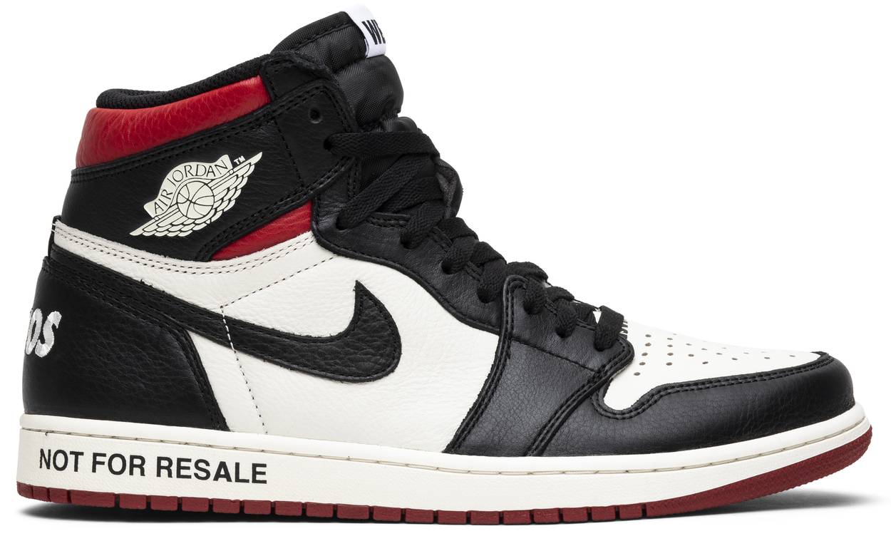 Tenis Air Jordan 1 High Not For Resale Varsity Red