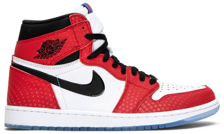 Tenis Air Jordan 1 High Spider Man Origin Story