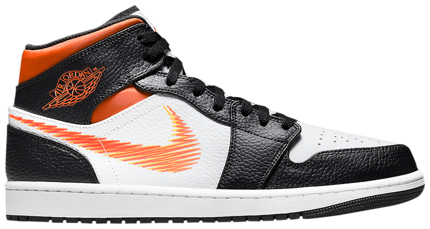 Tenis Air Jordan 1 Mid Zig Zag