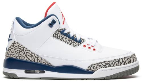 Tenis Jordan 3 True Blue 2016