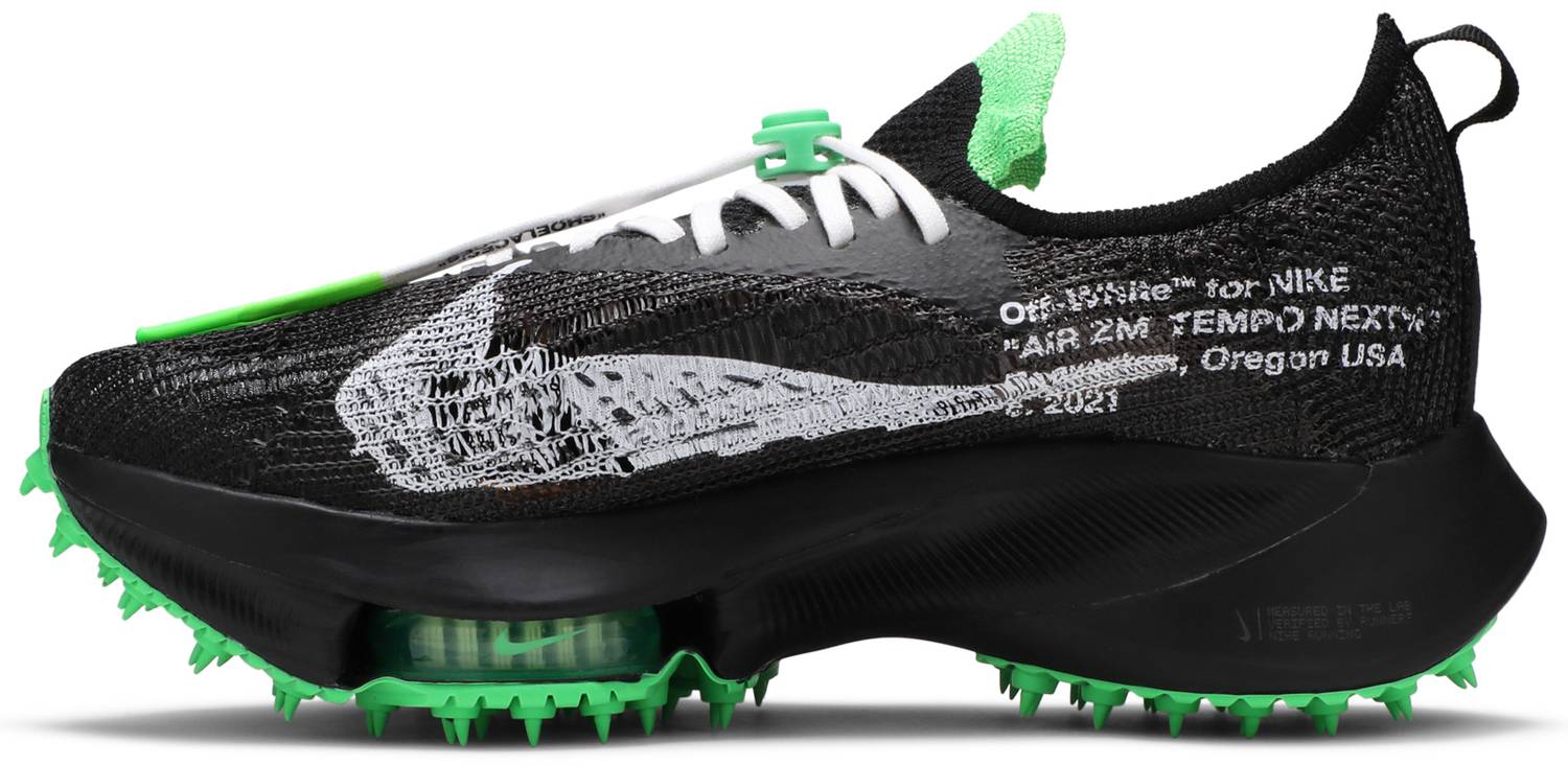 Tenis Nike Air Zoom Tempo Next Off White Black Scream Green