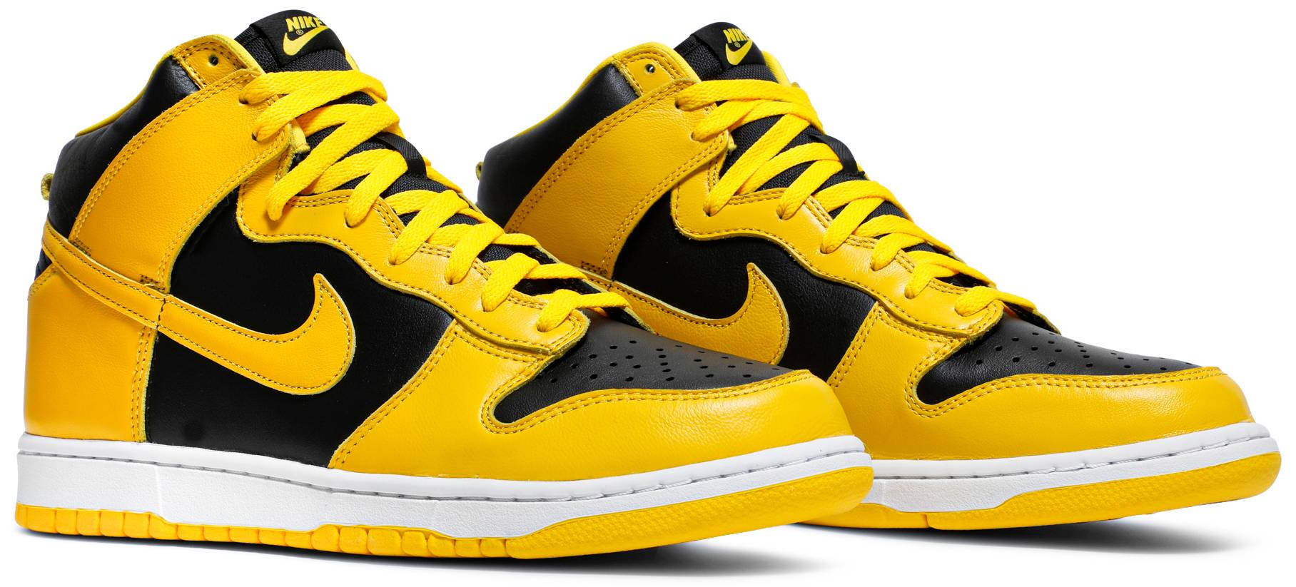 Tenis Nike Sb Dunk High Black Varsity Maize
