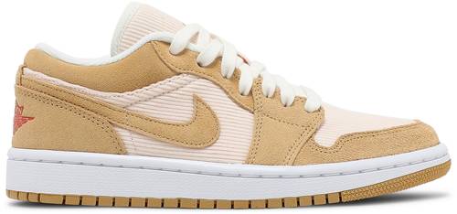 Tenis Air Jordan 1 Low Se Twine Orange Quartz Corduroy