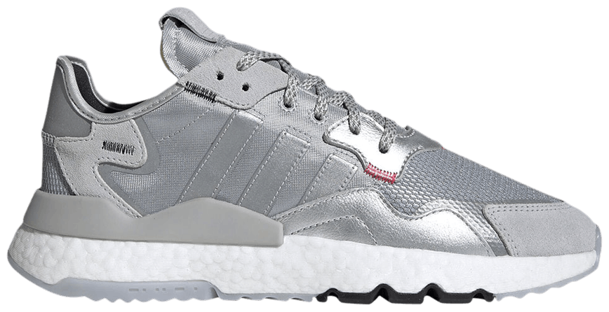 Tenis Adidas Nite Jogger Silver Metallic 
