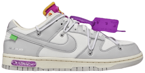 Tenis Nike Dunk Low Off White Lot 3