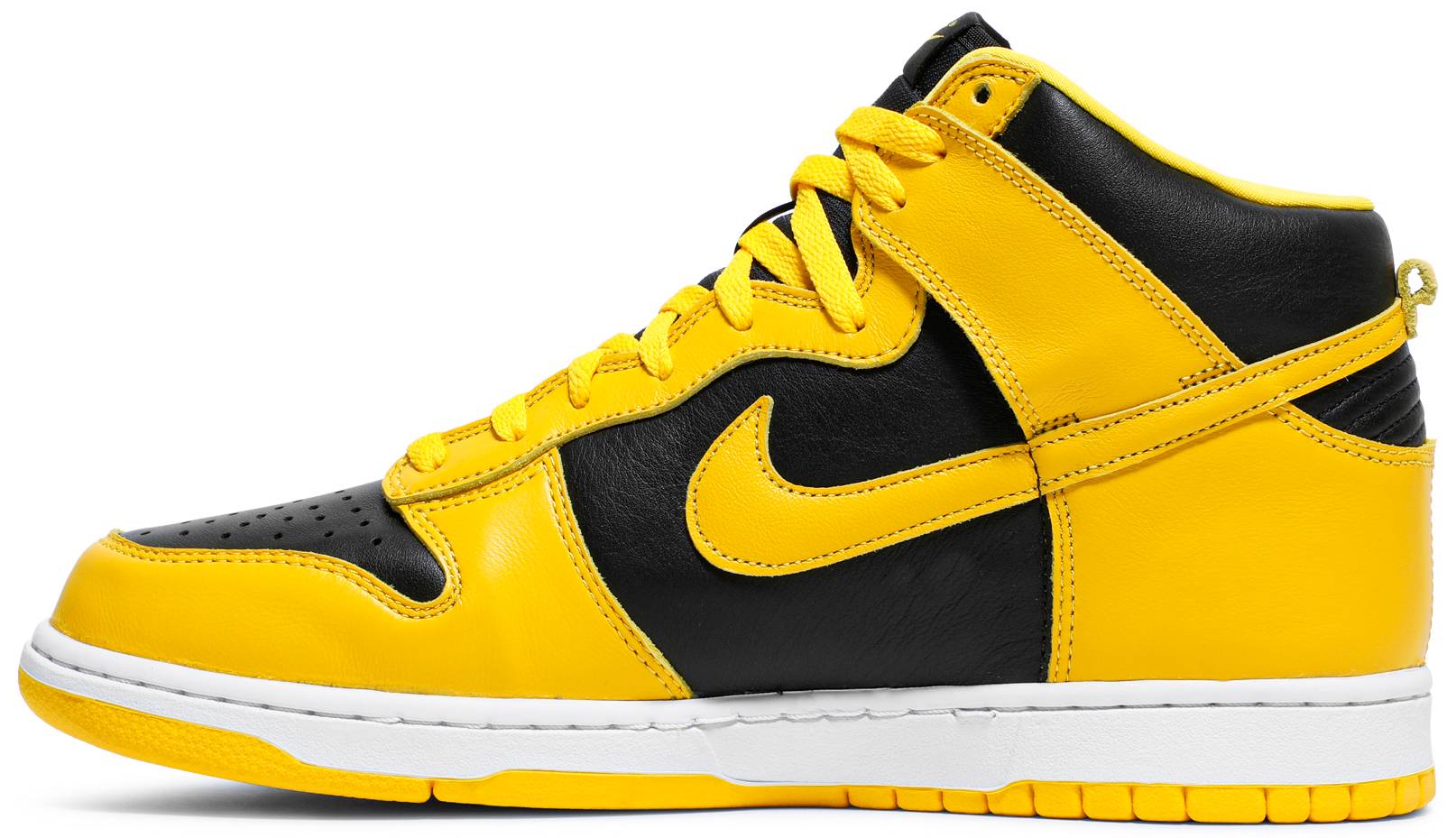 Tenis Nike Sb Dunk High Black Varsity Maize