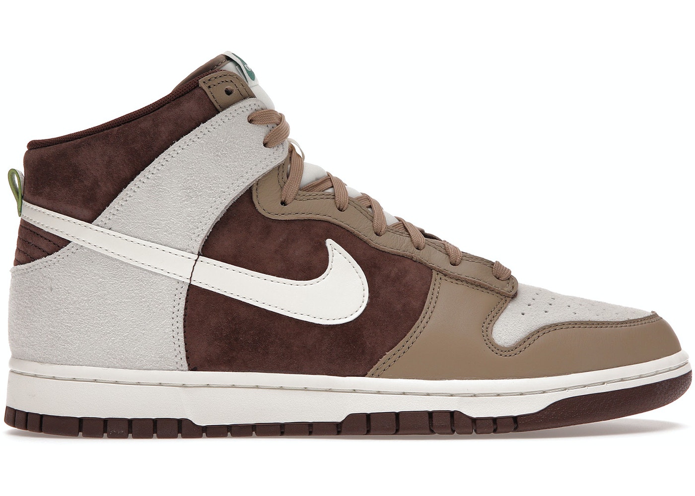 Tenis Nike Dunk High Light Chocolate