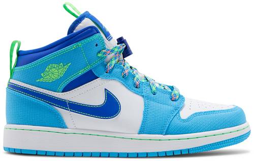 Tenis Air Jordan 1 Mid Sprite Blue