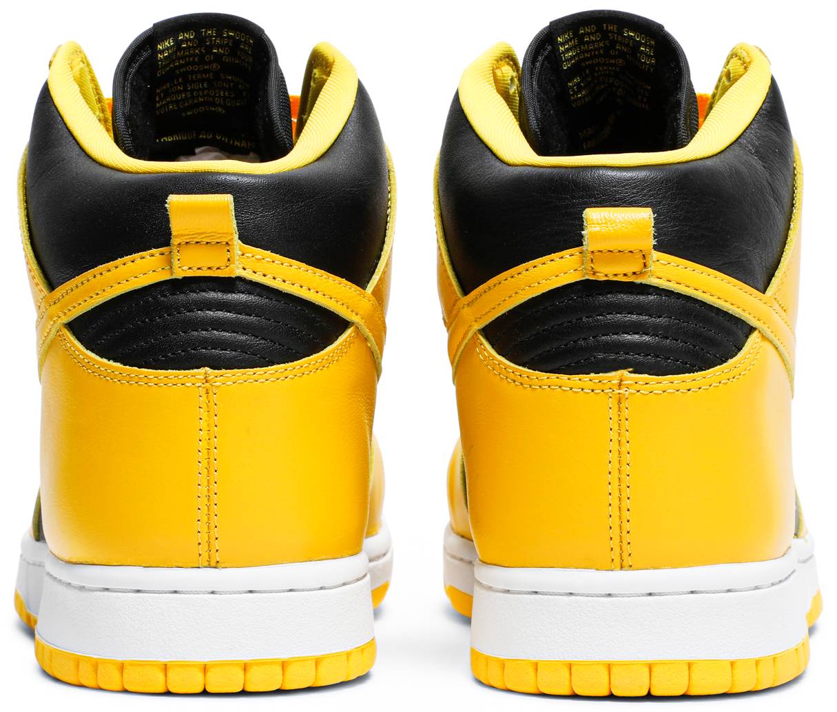 Tenis Nike Sb Dunk High Black Varsity Maize